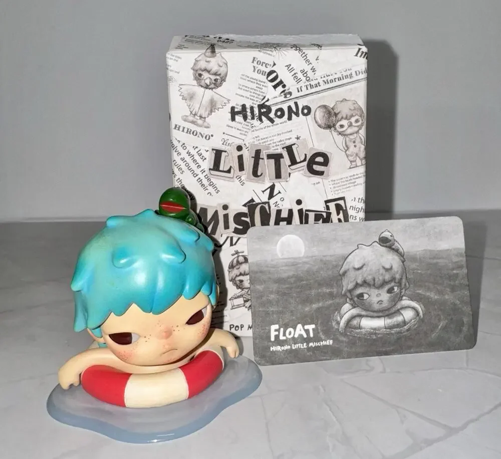 POP MART x HIRONO Little Mischef Floating Float Mini Figure Art Toy Figurine